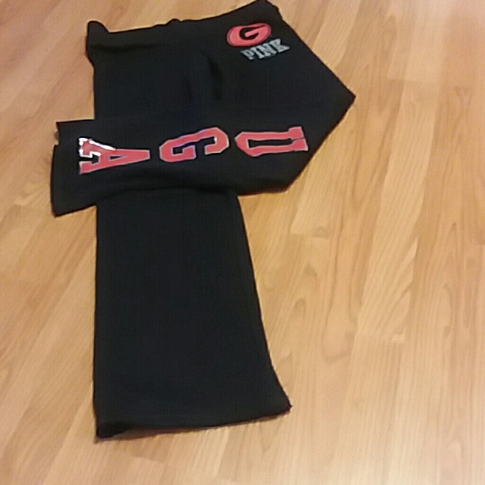 Pink UGA sweat pants EUC